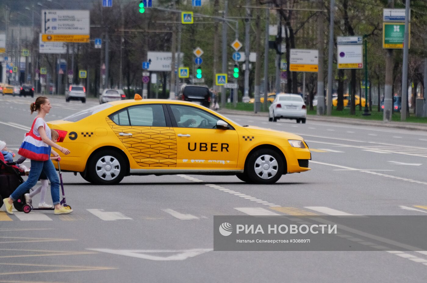 Такси Uber | РИА Новости Медиабанк