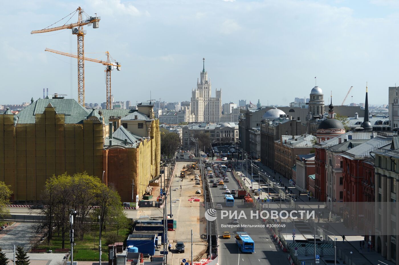 Благоустройство Лубянской площади в рамках программы "Моя улица"