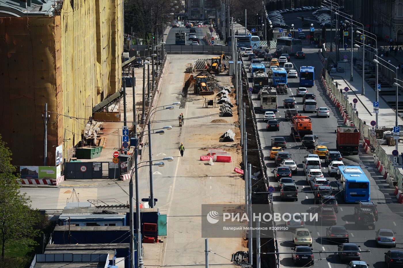 Благоустройство Лубянской площади в рамках программы "Моя улица"