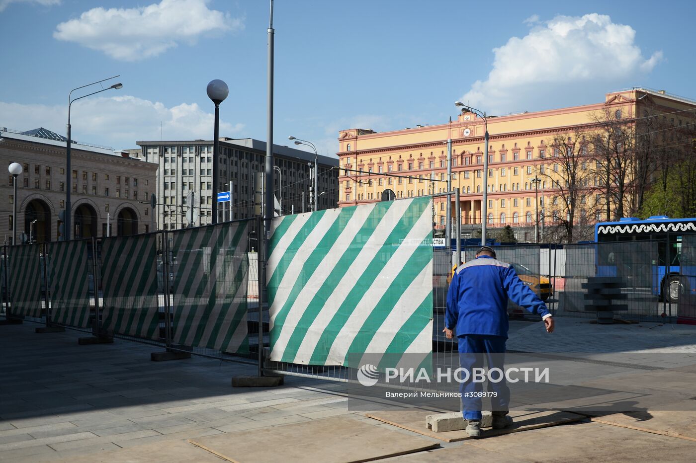 Благоустройство Лубянской площади в рамках программы "Моя улица"