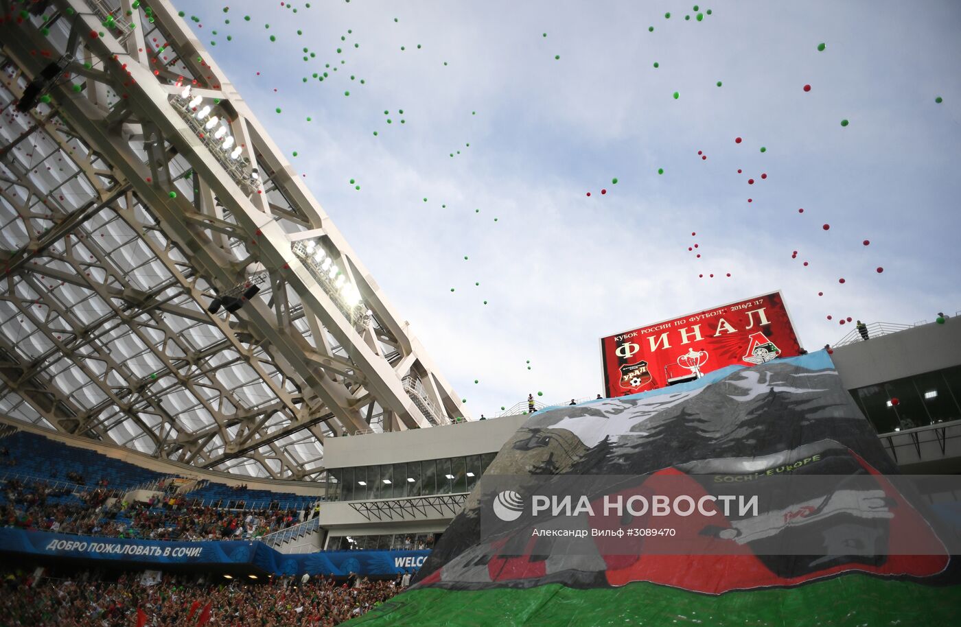 Футбол. Кубок России. Финал. Матч "Урал" - "Локомотив"