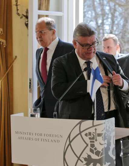 Визит главы МИД РФ С. Лаврова в Хельсинки
