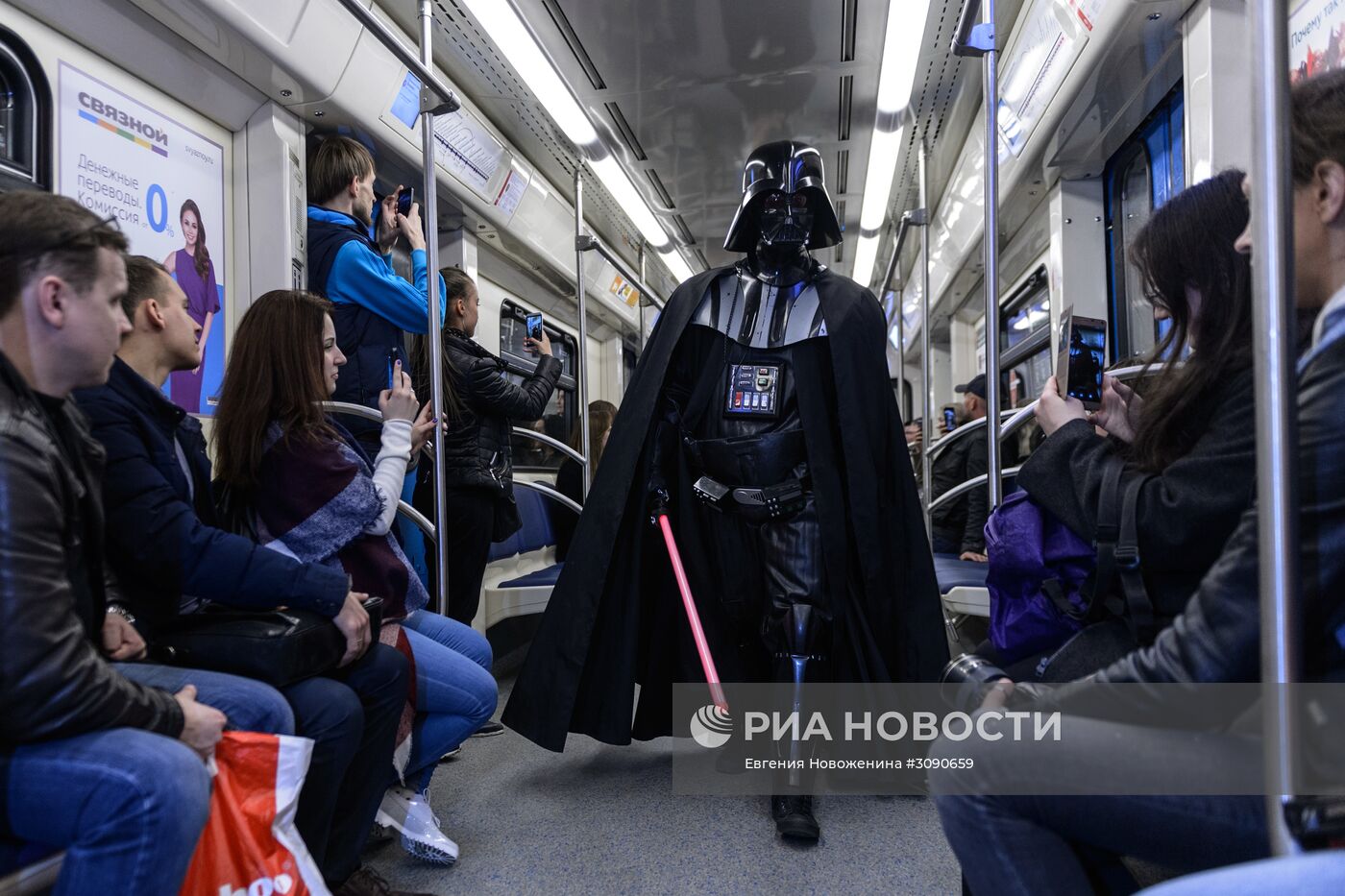 День "Звездных войн" в московском метро