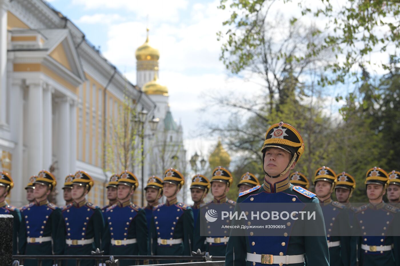 Церемония открытия креста в память о великом князе Сергее Александровиче в Кремле