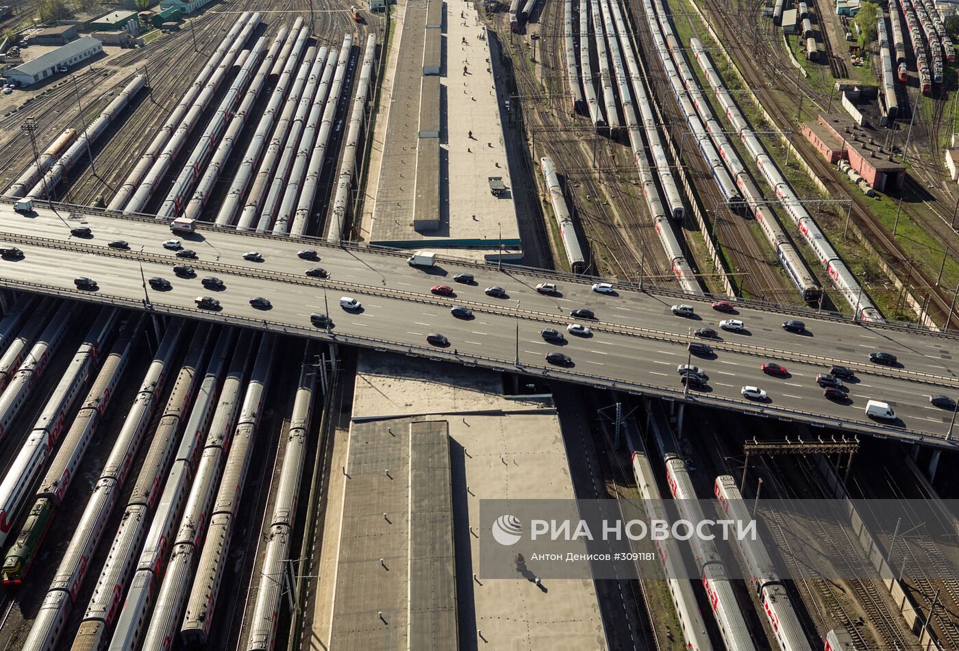 Рижская эстакада в Москве | РИА Новости Медиабанк