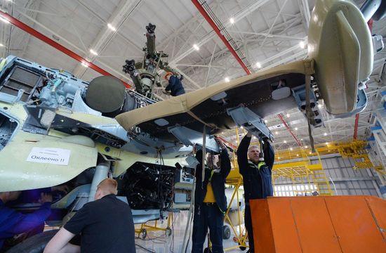 Вертолетостроительный завод "Прогресс" в Приморском крае