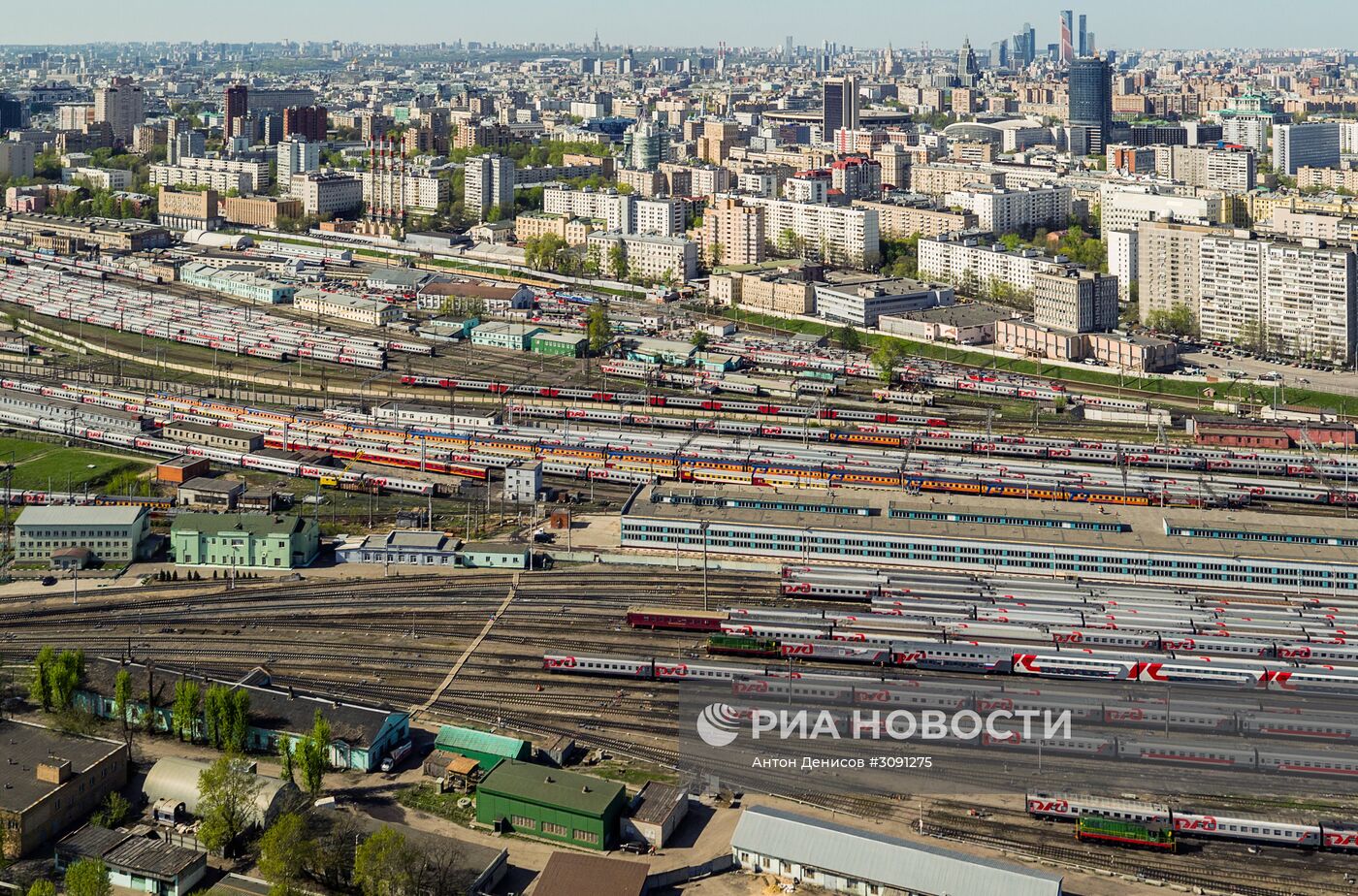 Рижская эстакада в Москве