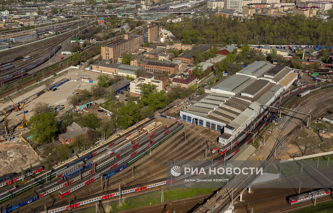 Рижская эстакада в Москве