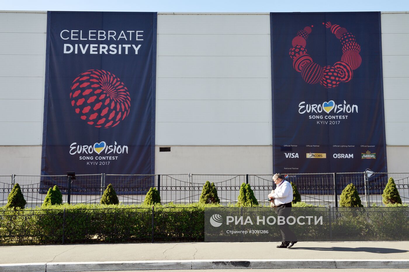 Подготовка к Евровидению-2017 в Киеве