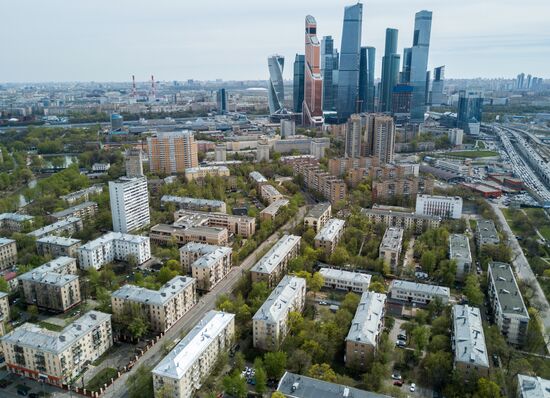 Пятиэтажные дома, включенные в программу реновации в Москве