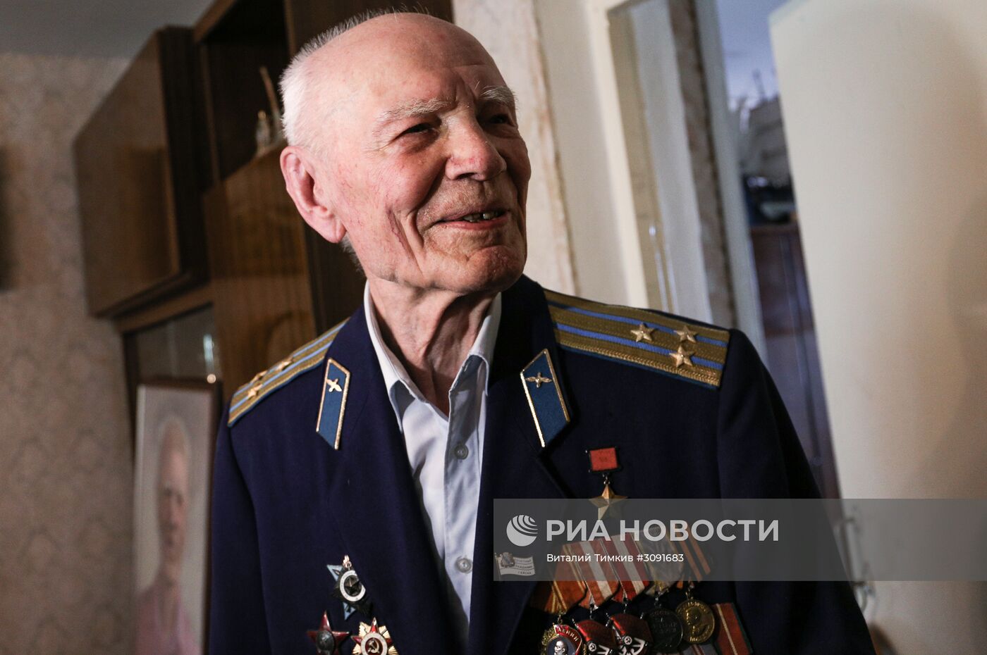 Ветеран Великой Отечественной войны Павел Андреевич Галкин