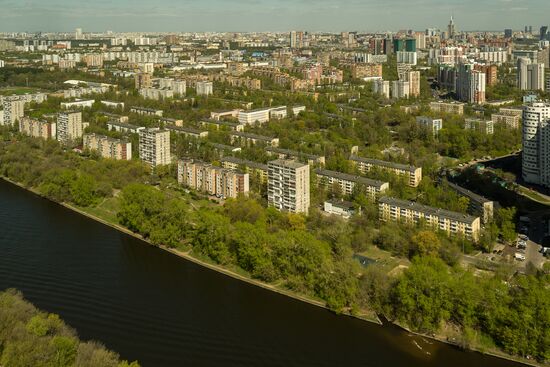 Пятиэтажные дома, включенные в программу реновации в Москве