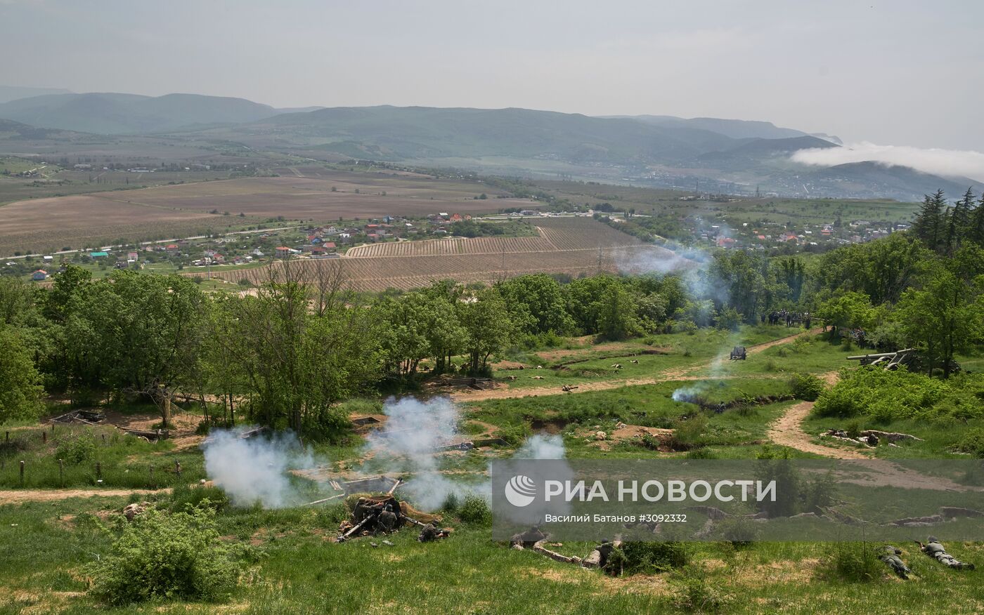 Военно-историческая реконструкция "Штурм Сапун-горы"