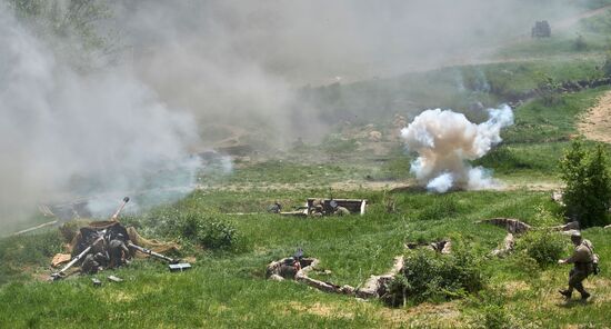 Военно-историческая реконструкция "Штурм Сапун-горы"