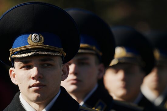 Генеральная репетиция военного парада, посвящённого 72-й годовщине Победы в ВОВ