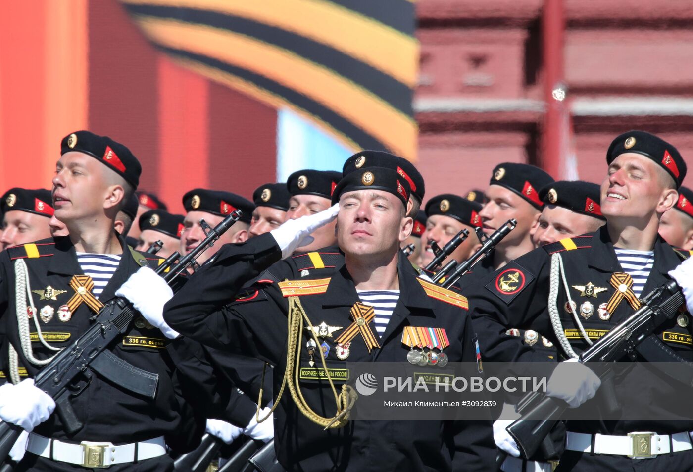 Генеральная репетиция военного парада, посвящённого 72-й годовщине Победы в ВОВ