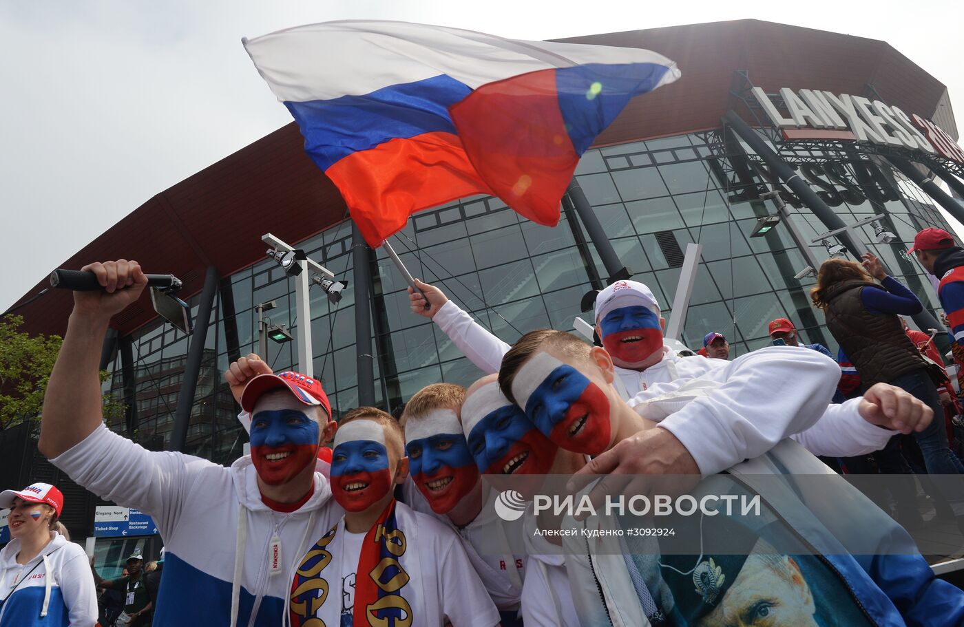 Хоккей. Чемпионат мира. Матч Италия - Россия