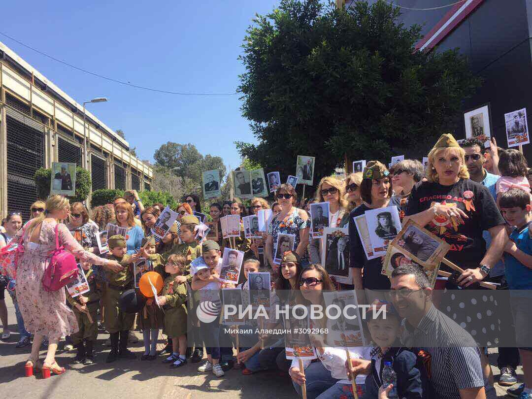 Акция "Бессмертный полк" в Ливане