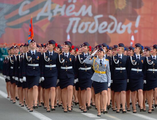 Генеральная репетиция парада Победы в Санкт-Петербурге