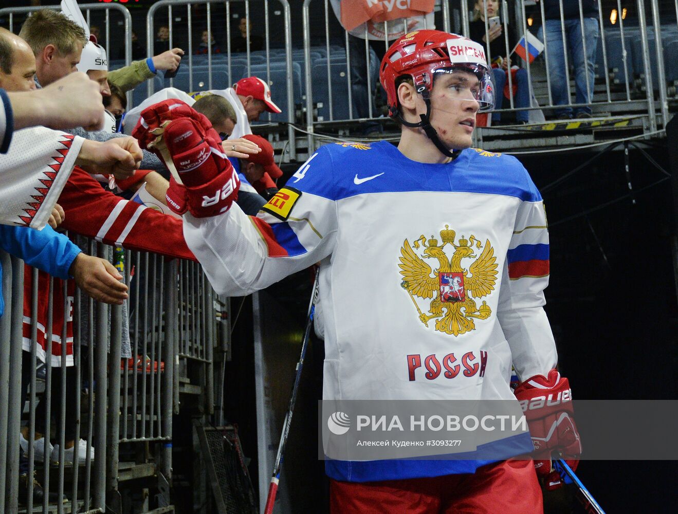 Хоккей. Чемпионат мира. Матч Италия - Россия