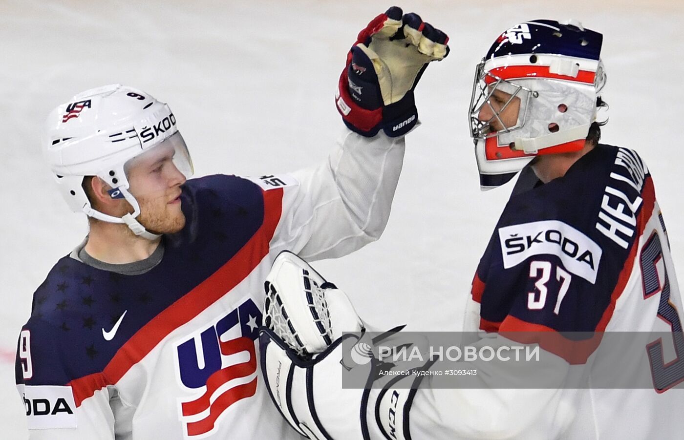 Хоккей. Чемпионат мира. Матч США - Дания