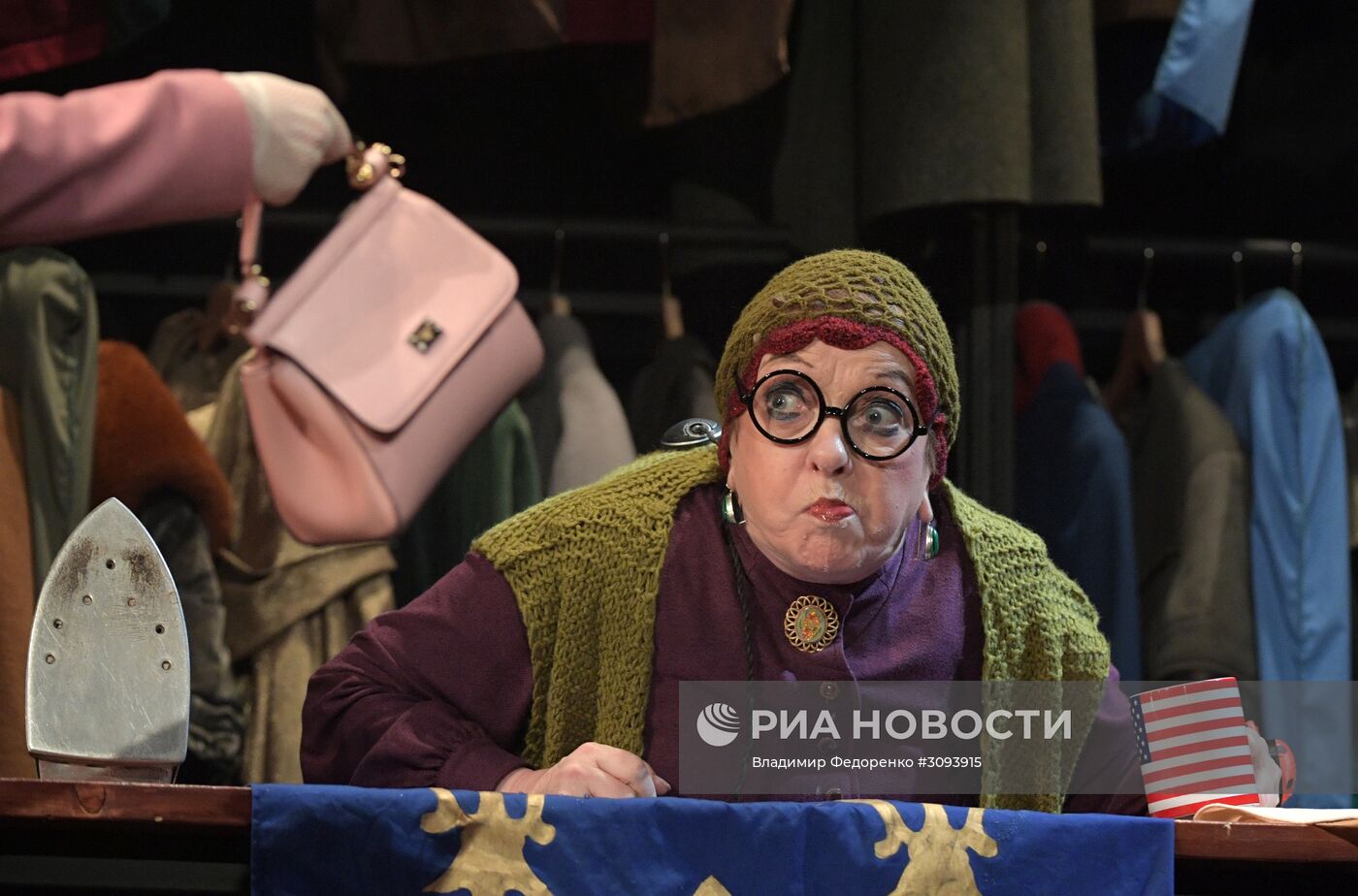 Прогон спектакля "Эта прекрасная жизнь" в театре им. Пушкина