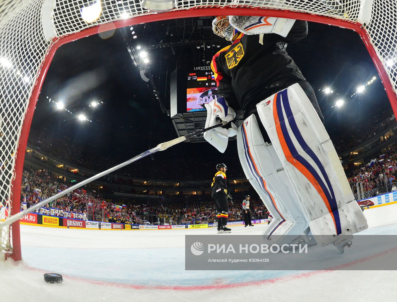 Хоккей. Чемпионат мира. Матч Германия - Россия