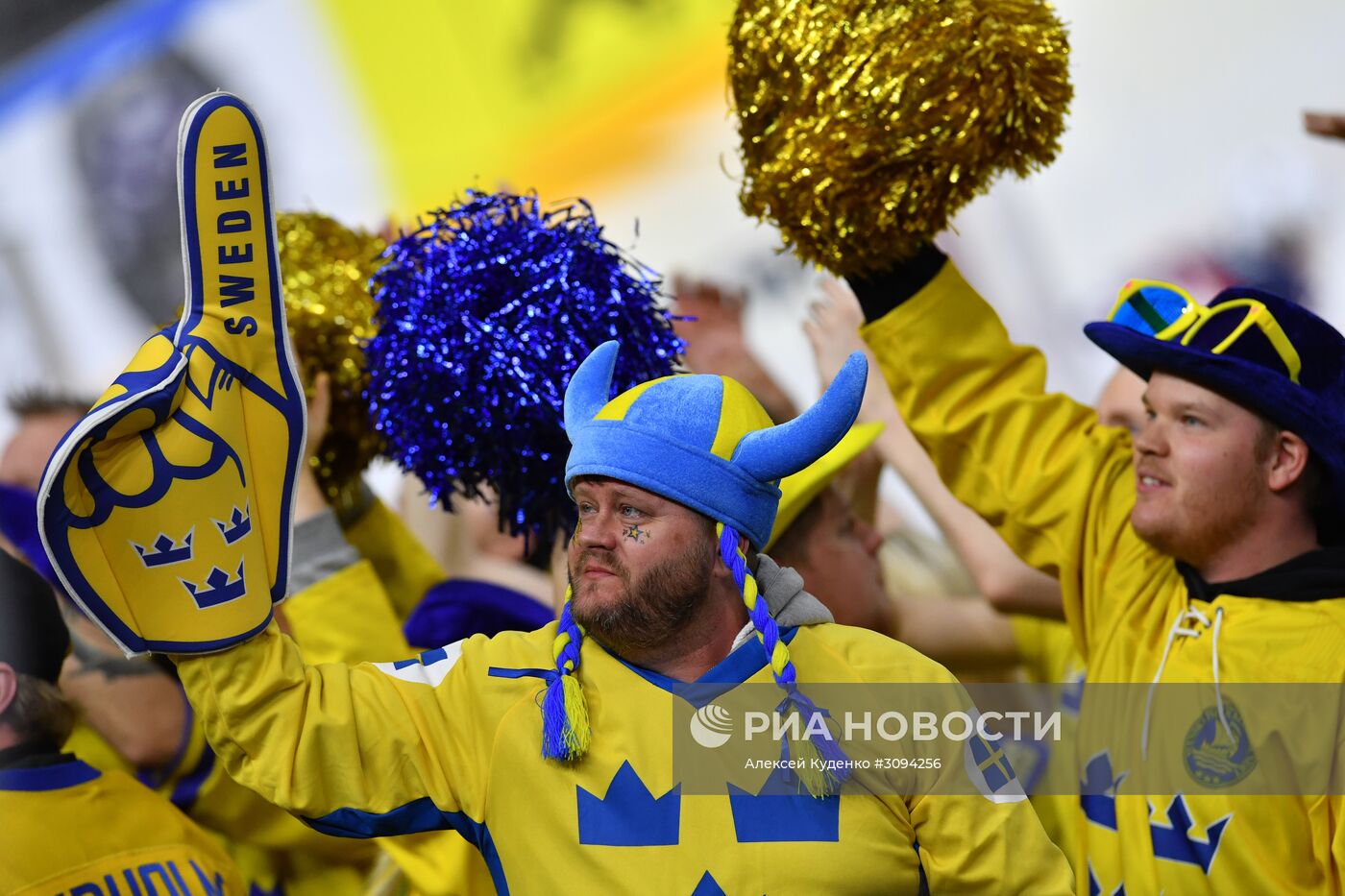 Хоккей. Чемпионат мира. Матч США - Швеция