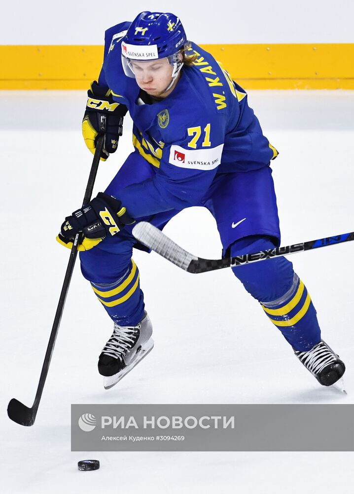 Хоккей. Чемпионат мира. Матч США - Швеция