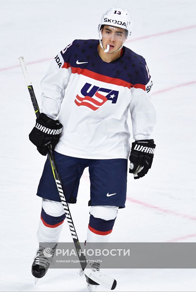 Хоккей. Чемпионат мира. Матч США - Швеция