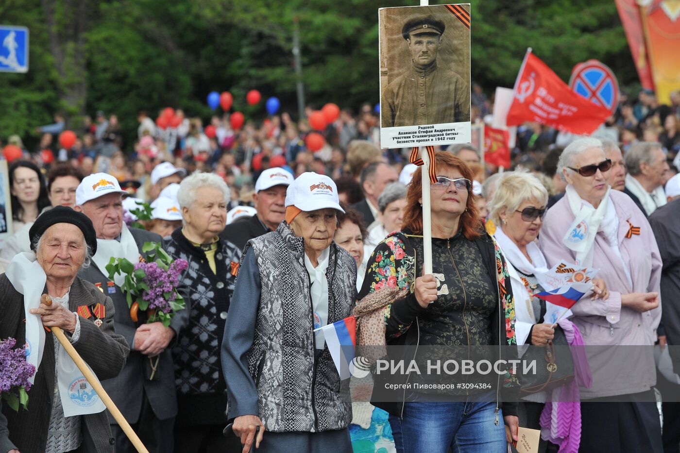 Бессмертный полк в городах россии