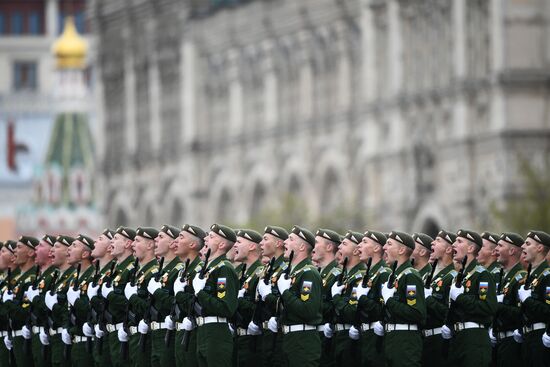 Военный парад, посвящённый 72-й годовщине Победы в ВОВ