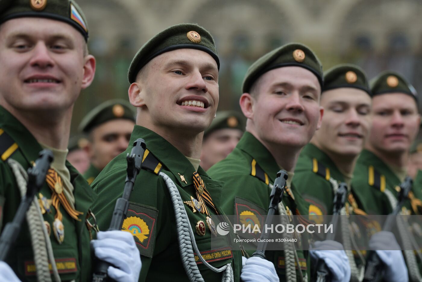 Военный парад, посвящённый 72-й годовщине Победы в ВОВ