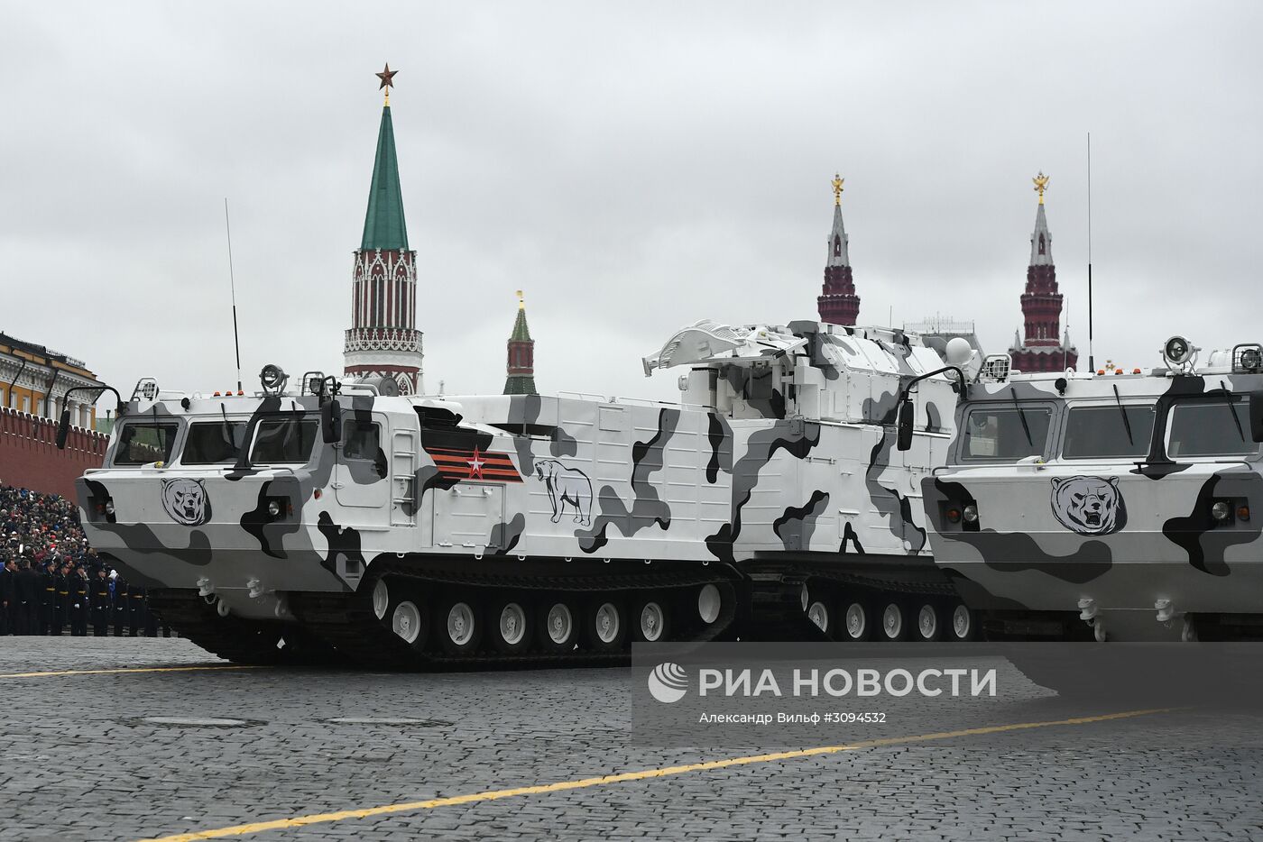 Военный парад, посвящённый 72-й годовщине Победы в ВОВ