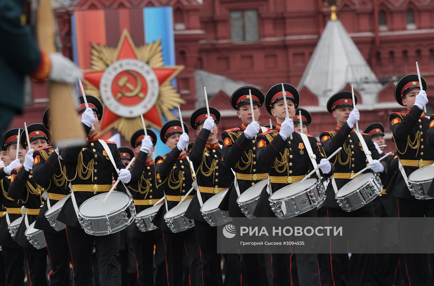 Военный парад, посвящённый 72-й годовщине Победы в ВОВ