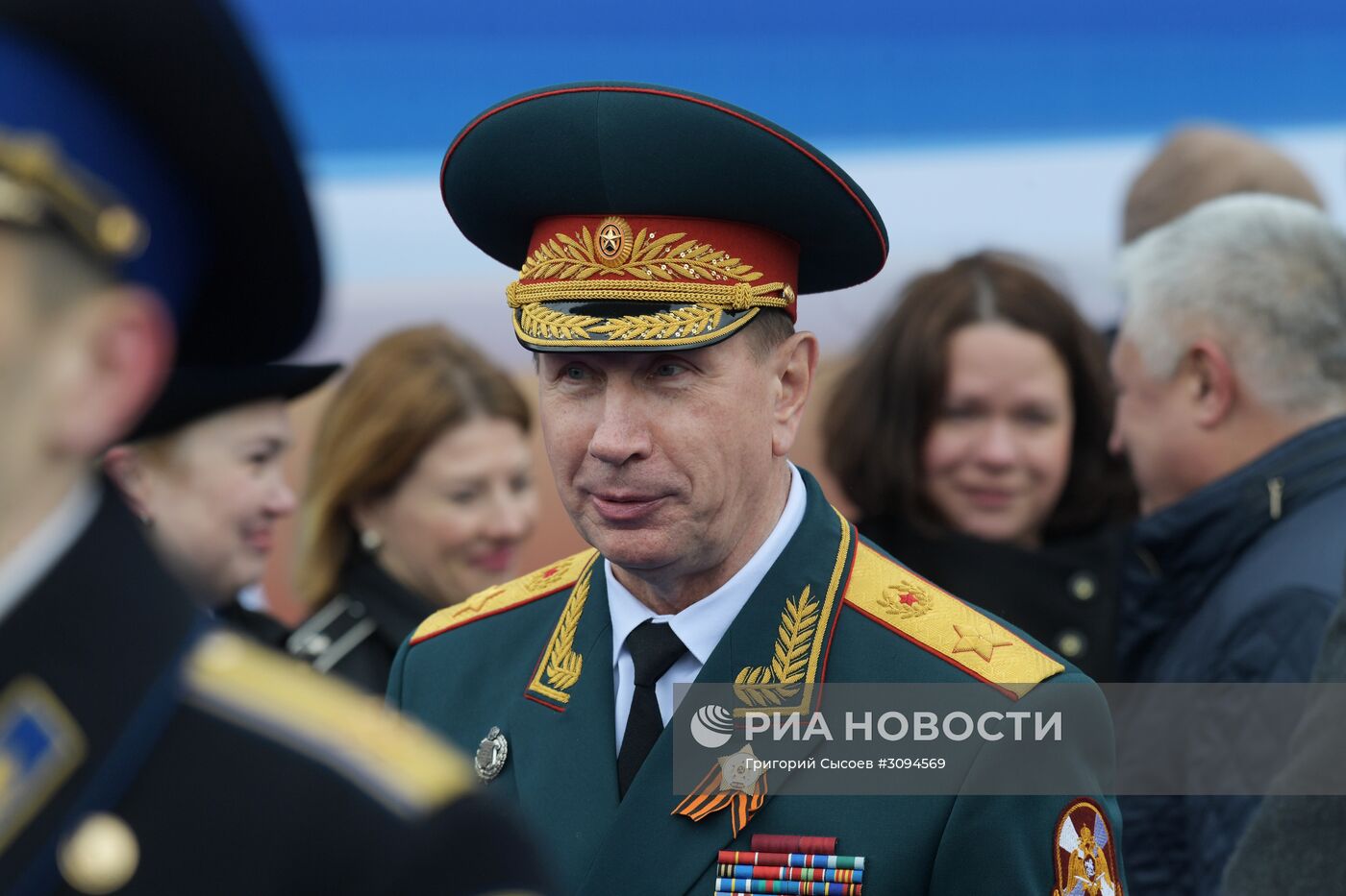 Военный парад, посвящённый 72-й годовщине Победы в ВОВ