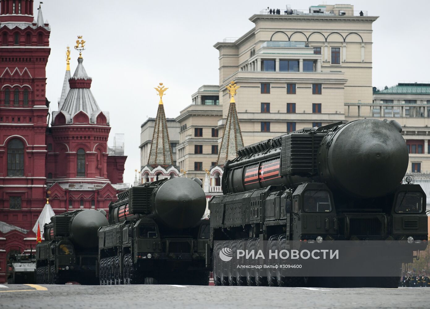 Военный парад, посвящённый 72-й годовщине Победы в ВОВ