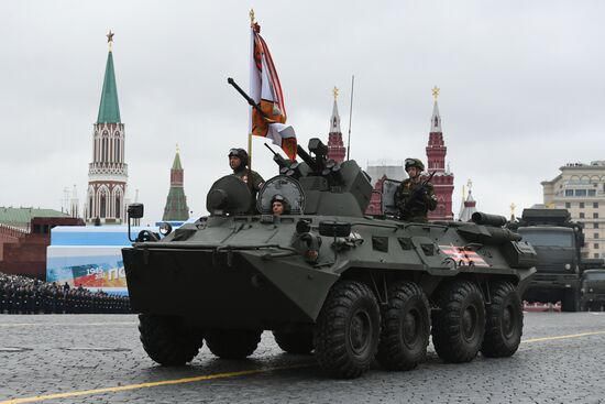 Военный парад, посвящённый 72-й годовщине Победы в ВОВ