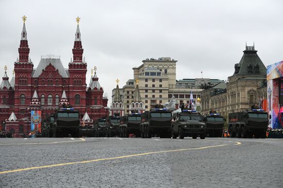 Военный парад, посвящённый 72-й годовщине Победы в ВОВ