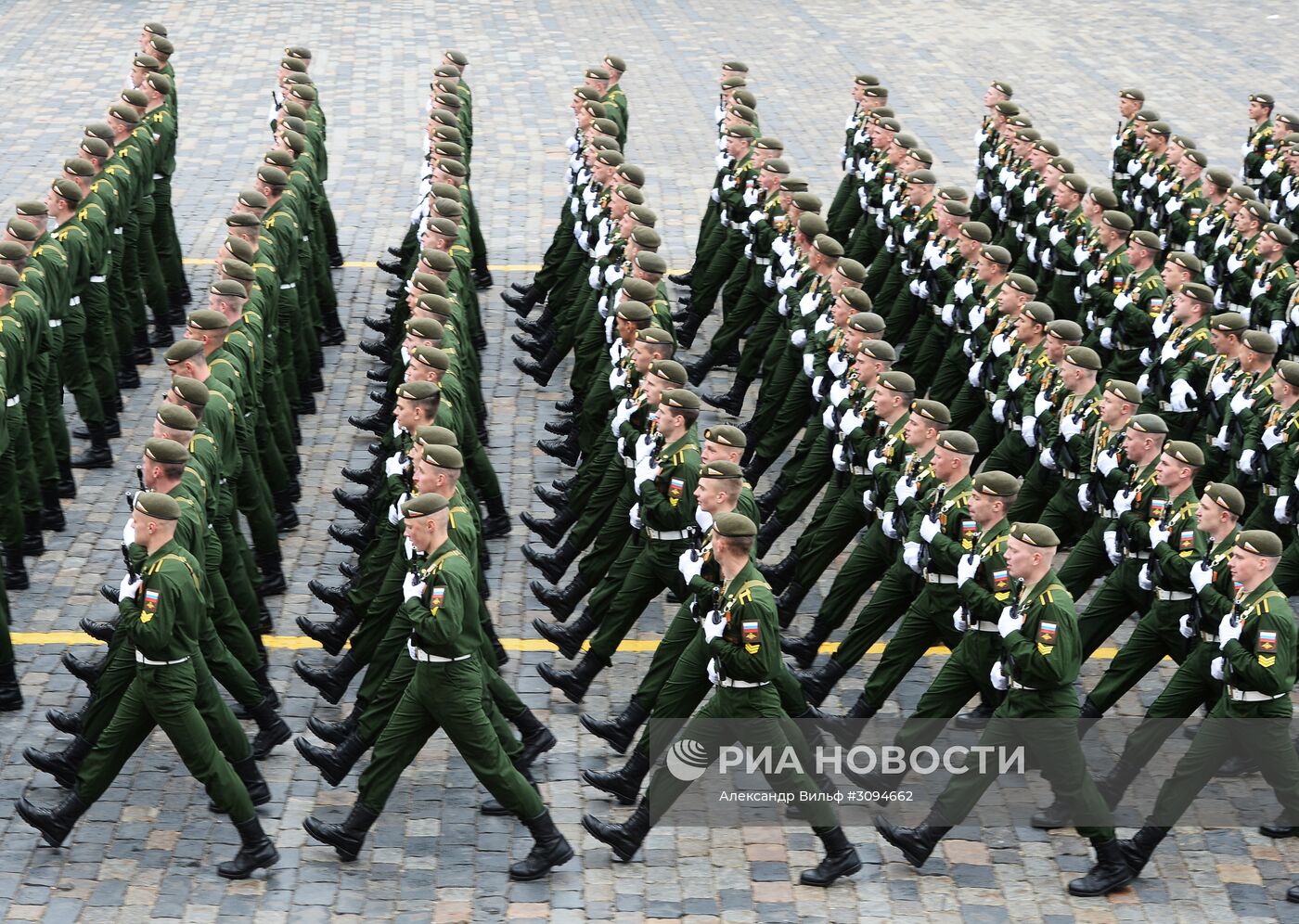 Военный парад, посвящённый 72-й годовщине Победы в ВОВ