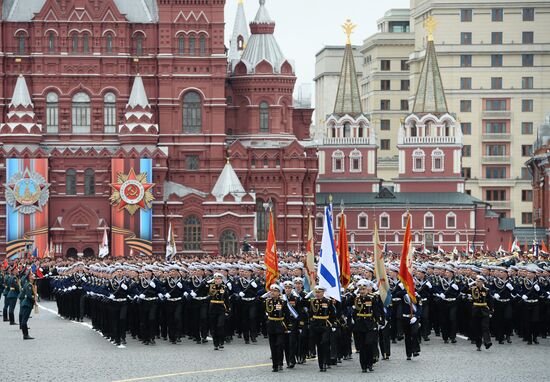 Военный парад, посвящённый 72-й годовщине Победы в ВОВ