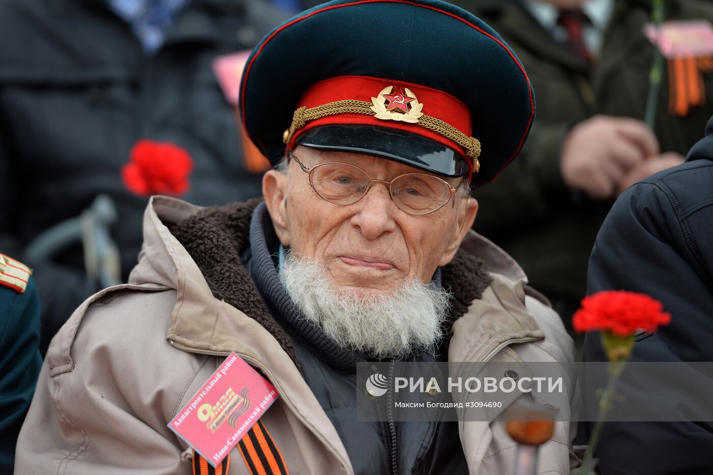 Празднование Дня Победы в городах России