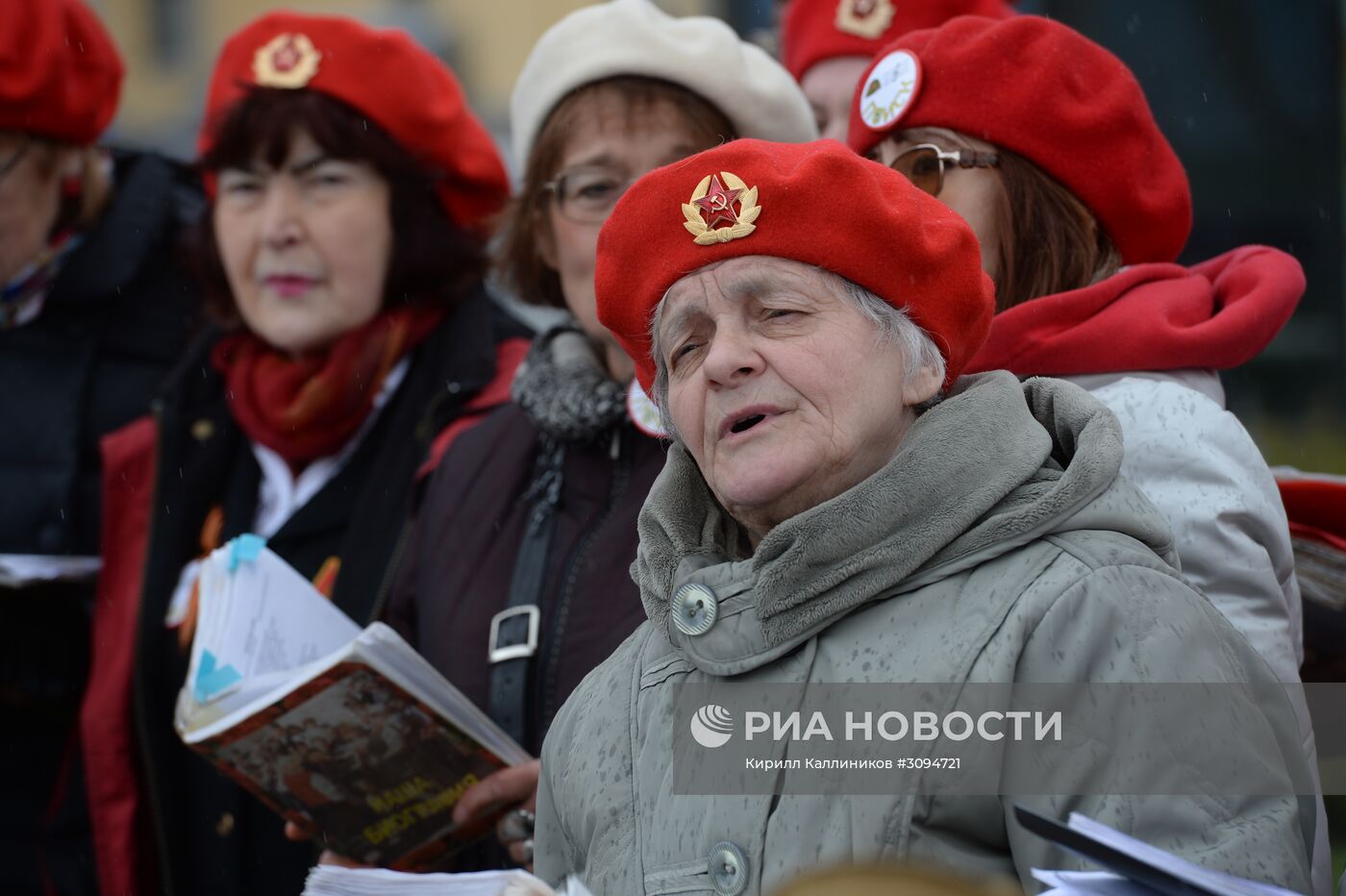 Празднование Дня Победы в Москве