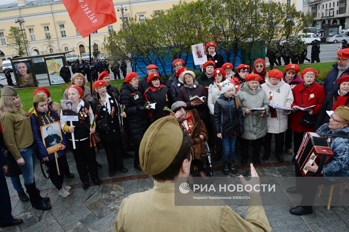 Празднование Дня Победы в Москве