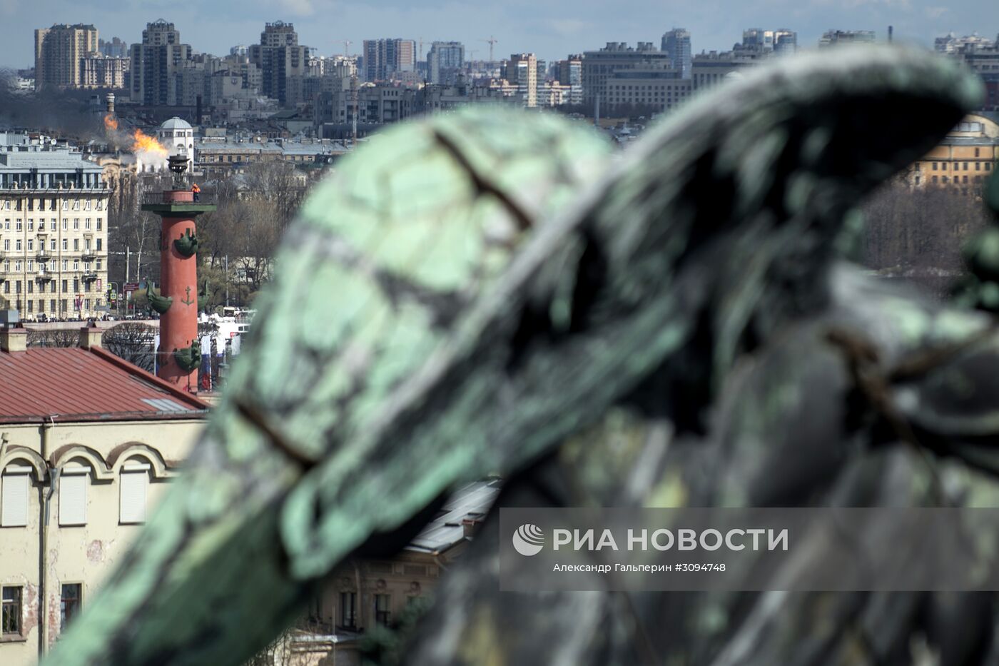 Празднование Дня Победы в городах России