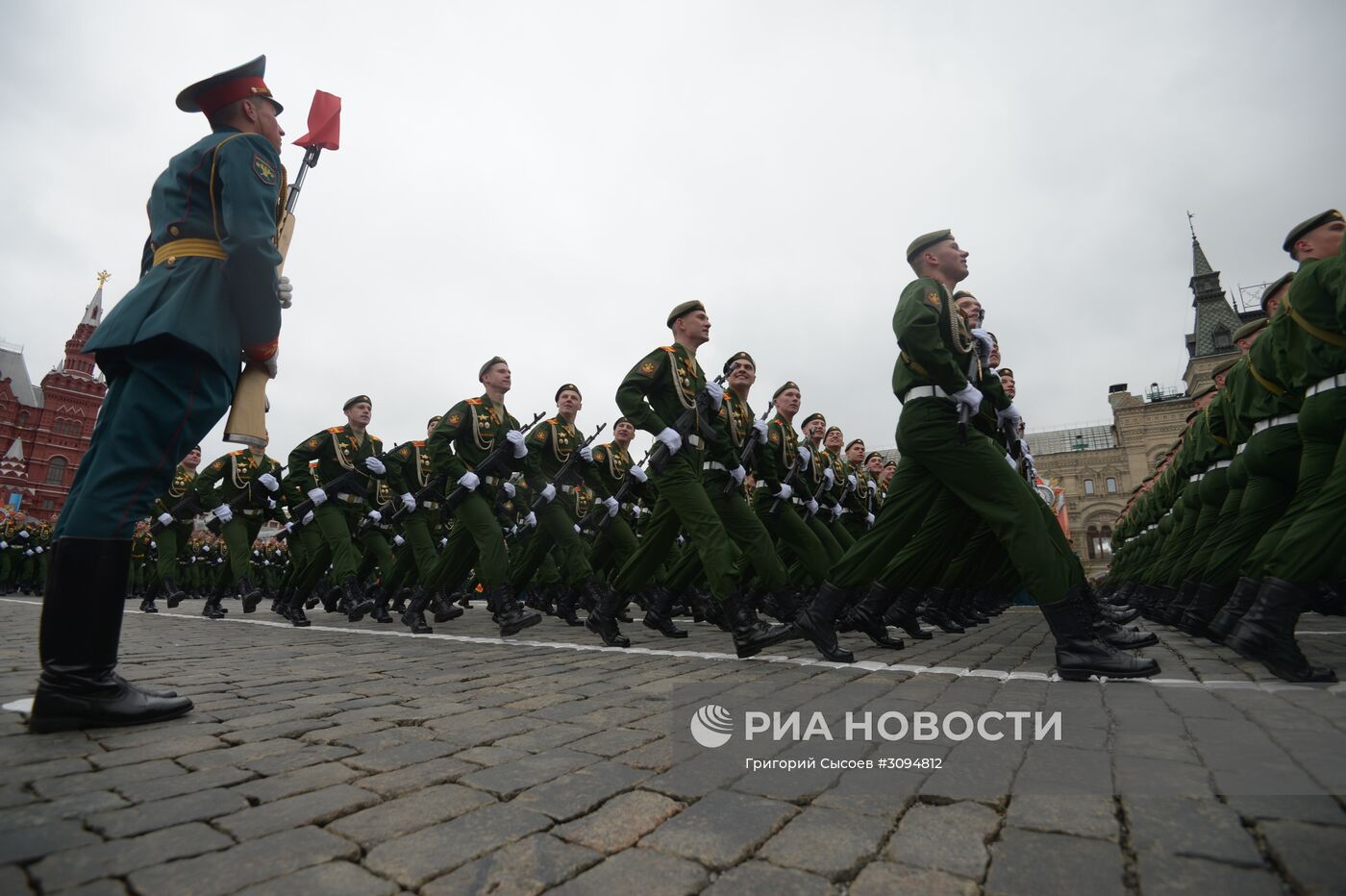 Военный парад, посвящённый 72-й годовщине Победы в ВОВ