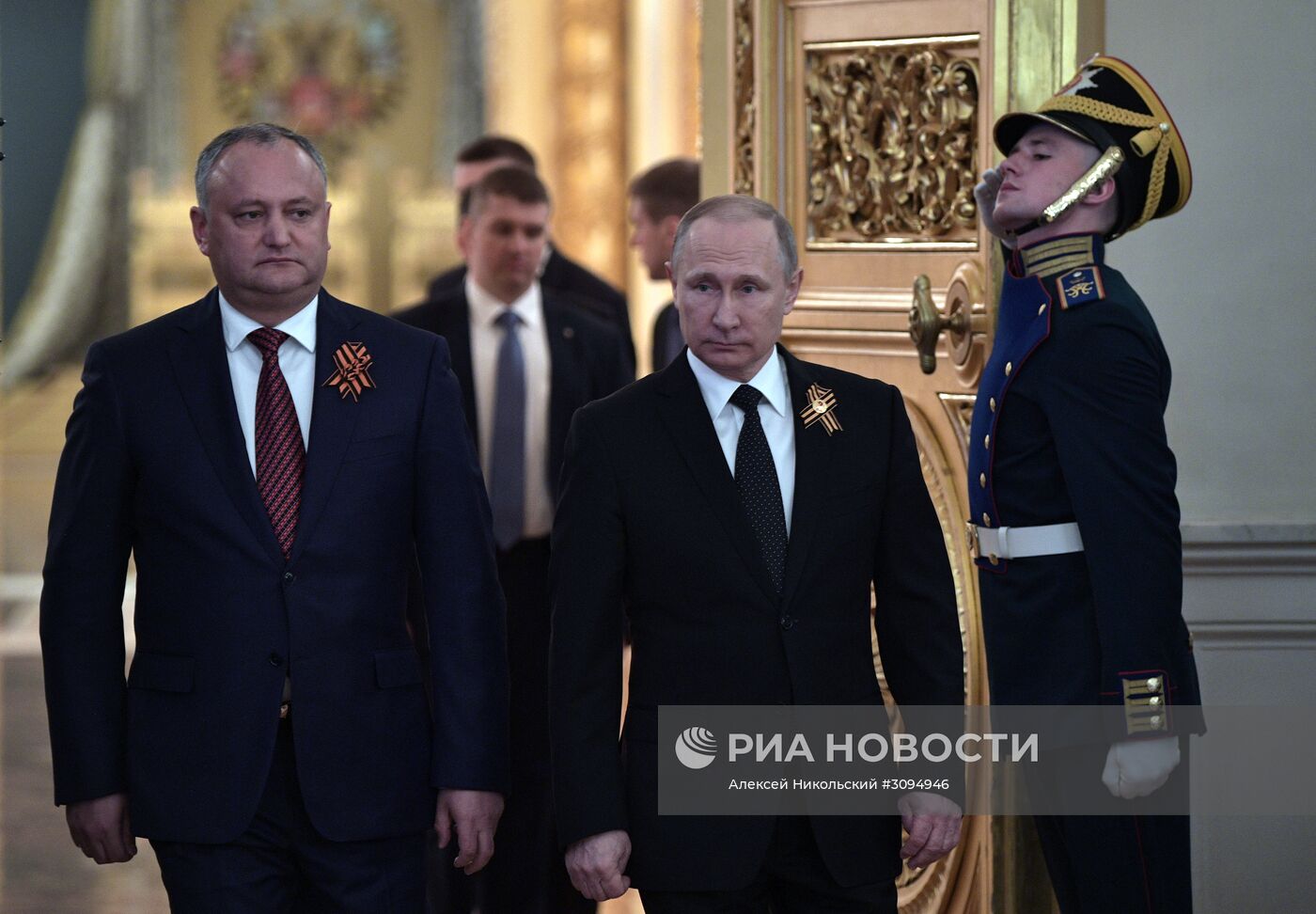 Торжественный прием от имени В.В.Путина по случаю 72-й годовщины Победы в Великой Отечественной войне