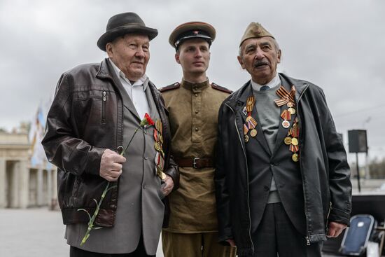 Празднование Дня Победы в Москве