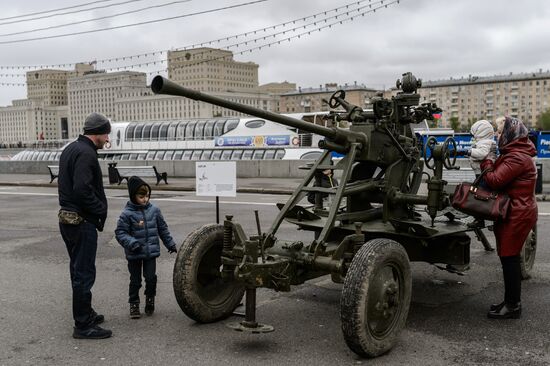 Празднование Дня Победы в Москве