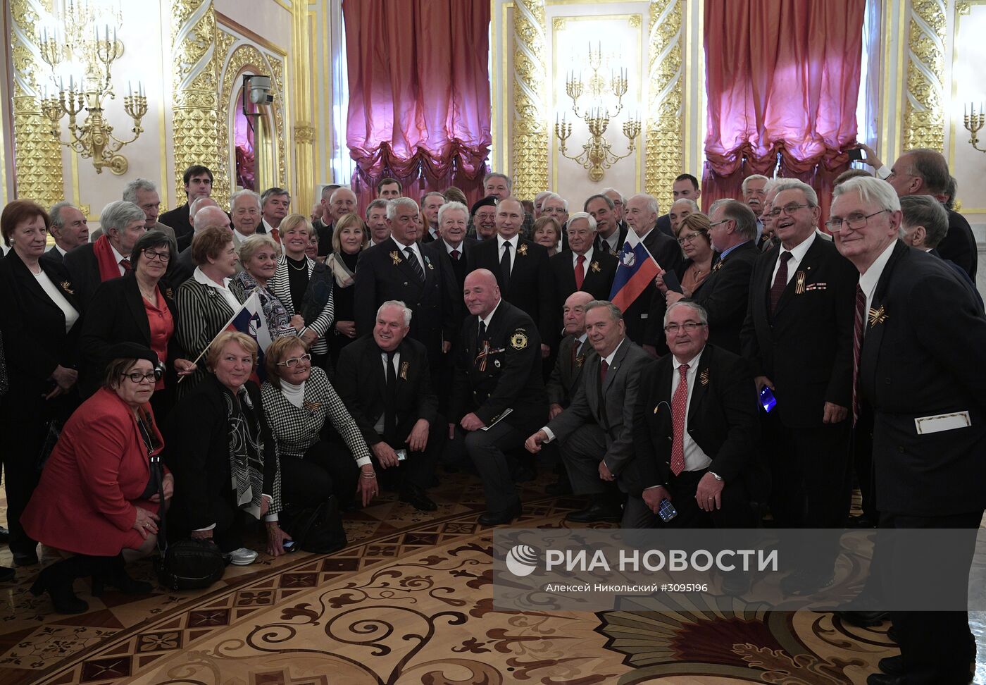 Торжественный прием от имени В.В.Путина по случаю 72-й годовщины Победы в Великой Отечественной войне